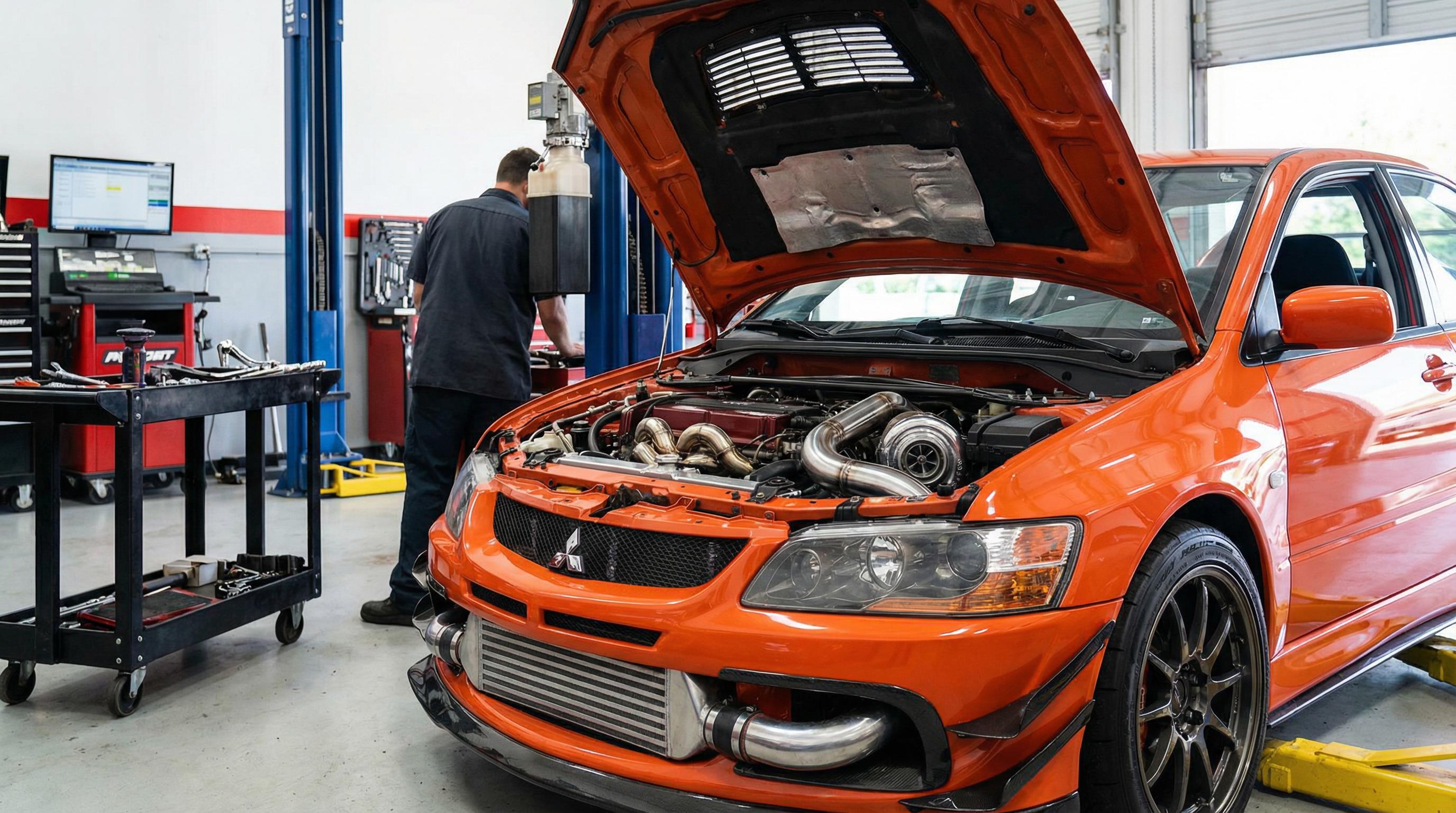 国产视频涡轮增压引擎改装视频教程